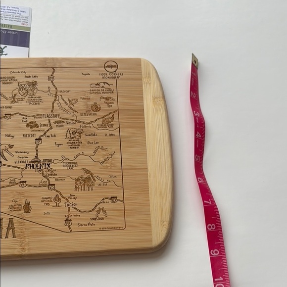 NWT Arizona State Bamboo Cutting Board - Picture 7 of 8